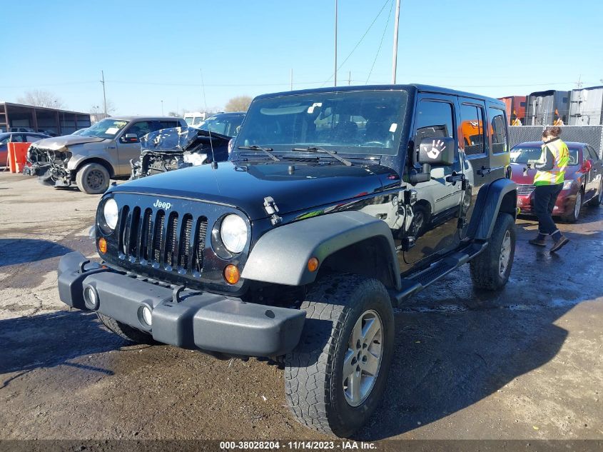 2012 Jeep Wrangler Unlimited Sport VIN: 1C4BJWDG2CL222123 Lot: 38028204