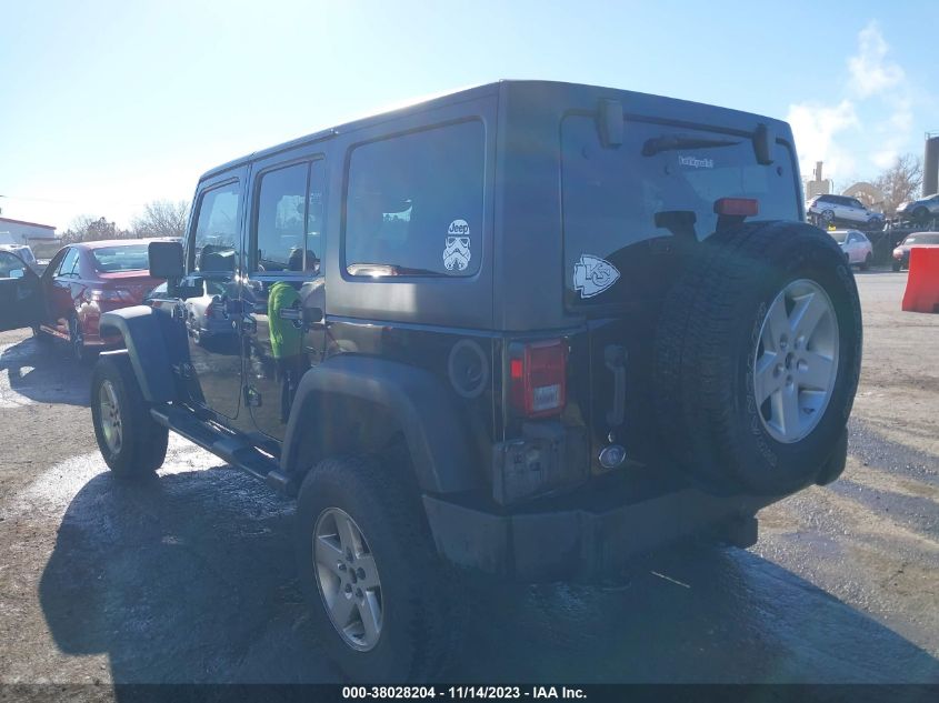 2012 Jeep Wrangler Unlimited Sport VIN: 1C4BJWDG2CL222123 Lot: 38028204