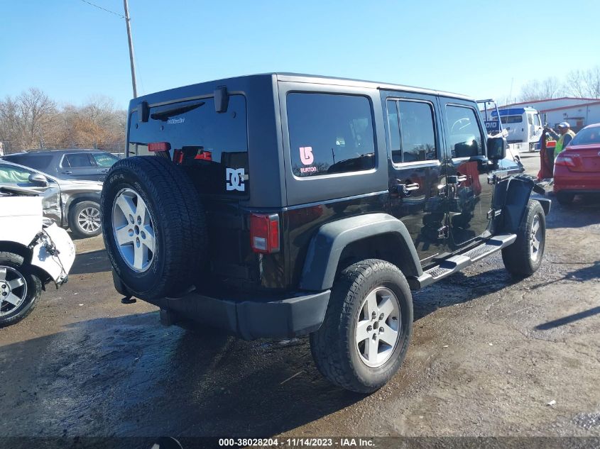 2012 Jeep Wrangler Unlimited Sport VIN: 1C4BJWDG2CL222123 Lot: 38028204