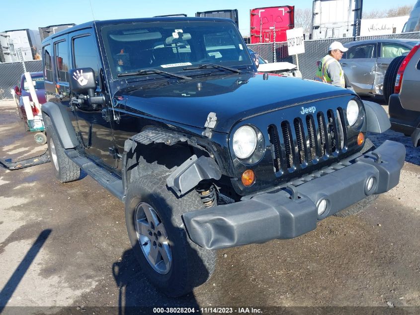 2012 Jeep Wrangler Unlimited Sport VIN: 1C4BJWDG2CL222123 Lot: 38028204