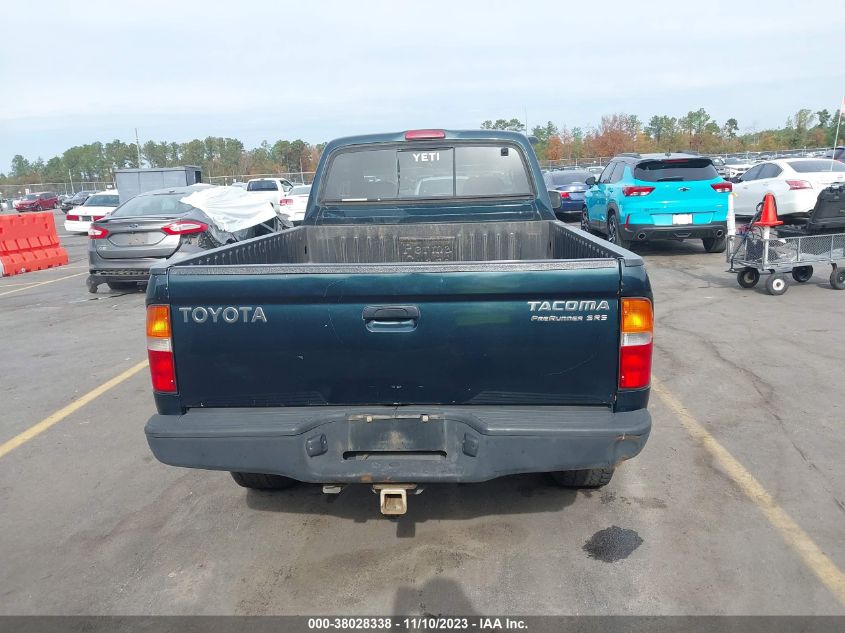 1998 Toyota Tacoma Prerunner V6 VIN: 4TASN92NXWZ139253 Lot: 38028338