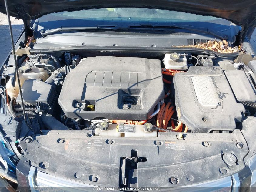 2011 Chevrolet Volt VIN: 1G1RD6E49BU100287 Lot: 38028453