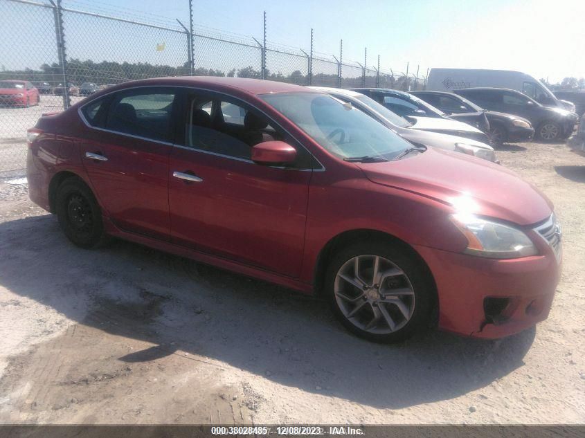 2013 Nissan Sentra Sr VIN: 3N1AB7AP1DL612741 Lot: 38028485