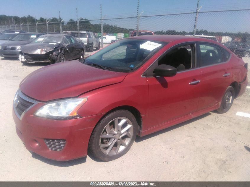 2013 Nissan Sentra Sr VIN: 3N1AB7AP1DL612741 Lot: 38028485