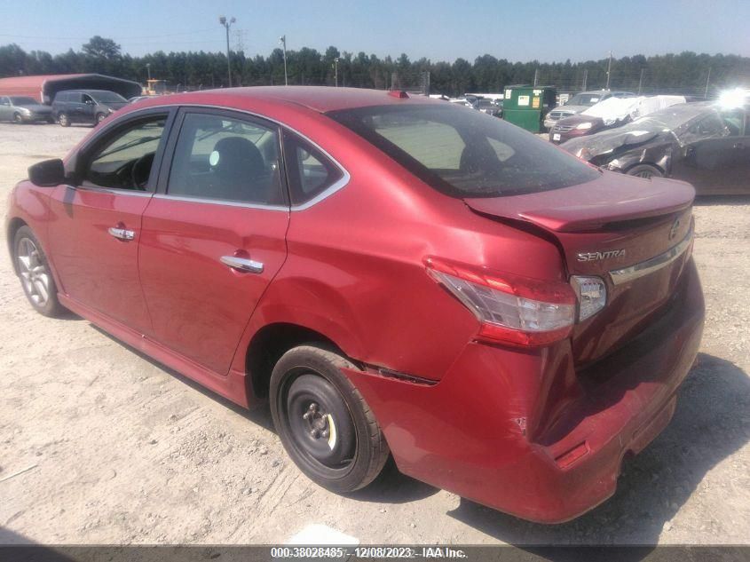 2013 Nissan Sentra Sr VIN: 3N1AB7AP1DL612741 Lot: 38028485