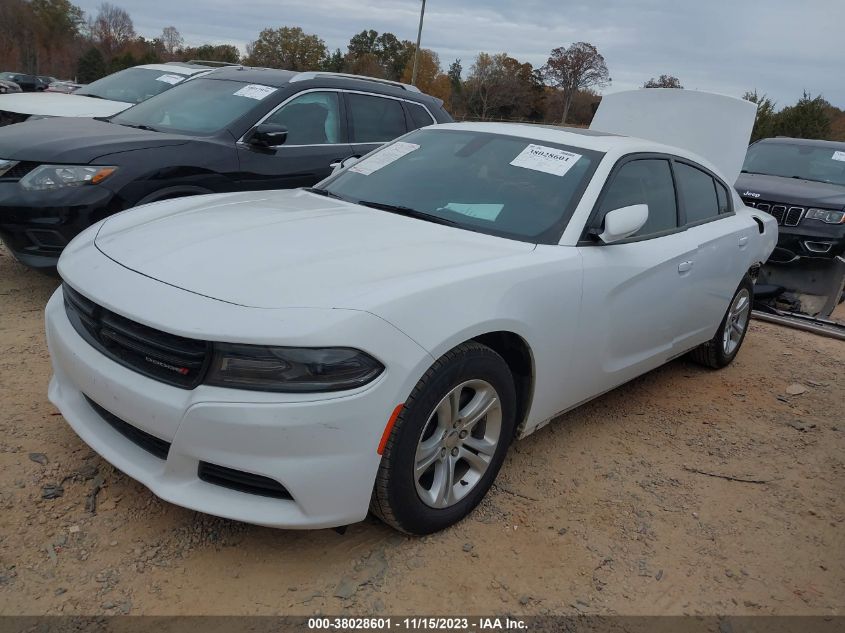 2019 Dodge Charger Sxt Rwd VIN: 2C3CDXBG4KH696059 Lot: 38028601