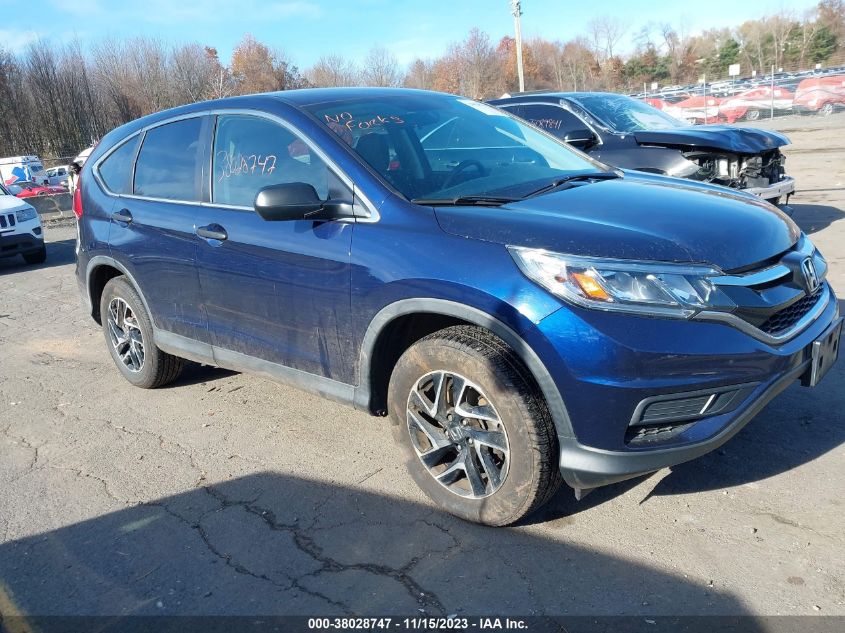 2016 Honda Cr-V Se VIN: 5J6RM4H45GL130272 Lot: 38028747