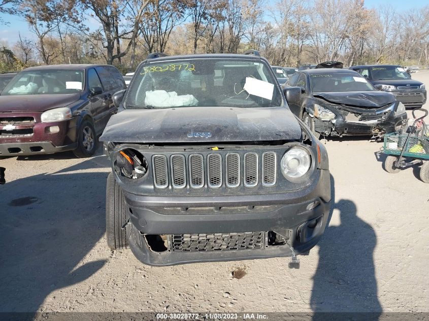 2018 Jeep Renegade Latitude 4X4 VIN: ZACCJBBB8JPG79399 Lot: 38028772