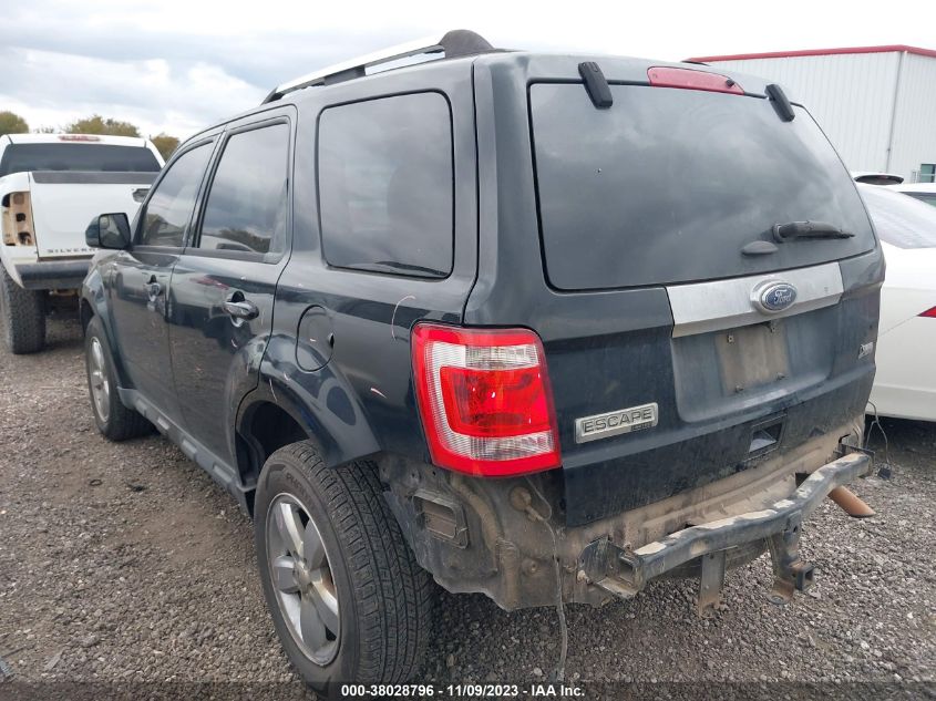 2012 Ford Escape Limited VIN: 1FMCU9EG8CKB31337 Lot: 38028796