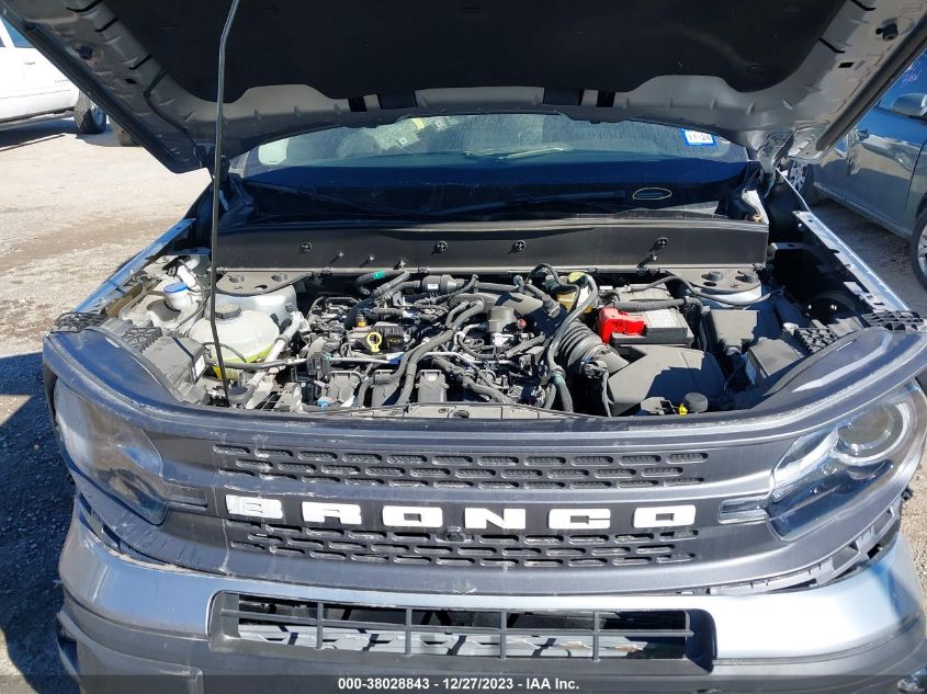 2022 Ford Bronco Sport Badlands VIN: 3FMCR9D95NRE21005 Lot: 38028843