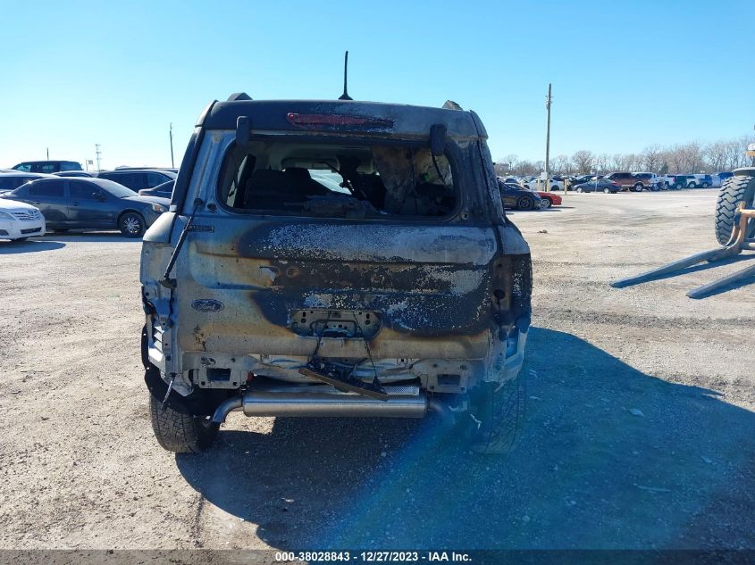 2022 Ford Bronco Sport Badlands VIN: 3FMCR9D95NRE21005 Lot: 38028843