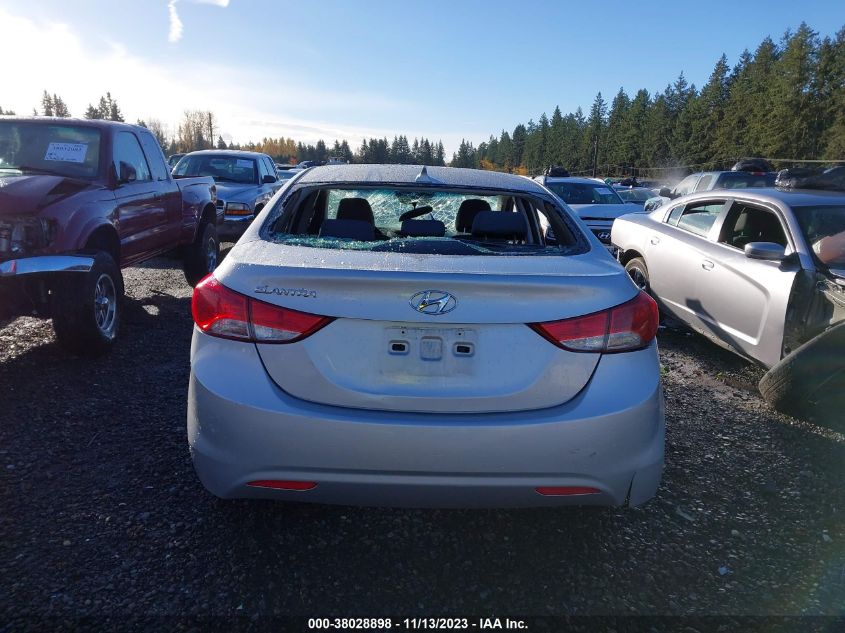 2013 Hyundai Elantra Gls (Ulsan Plant) VIN: KMHDH4AE6DU728928 Lot: 38028898