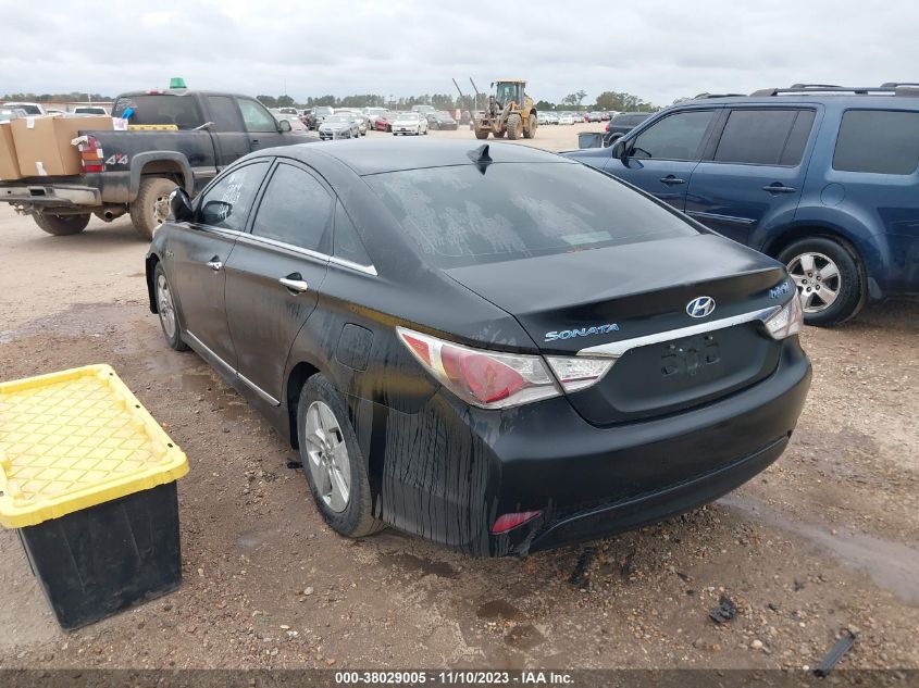 2011 Hyundai Sonata Hybrid VIN: KMHEC4A44BA004129 Lot: 38029005