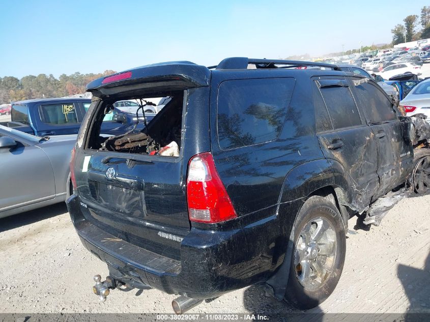 2006 Toyota 4Runner Limited V8 VIN: JTEBT17RX60061502 Lot: 40084000