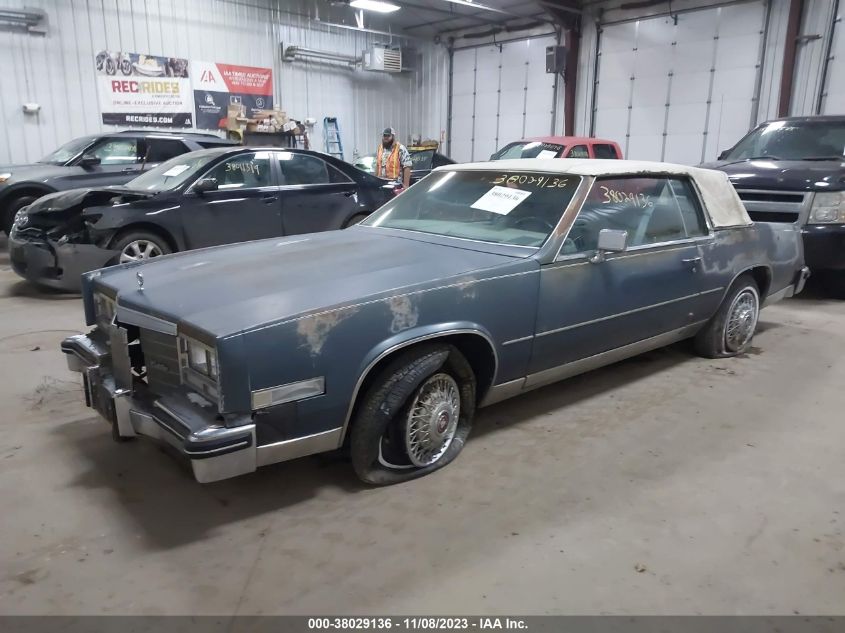 1G6AL578XEE652206 1984 Cadillac Eldorado