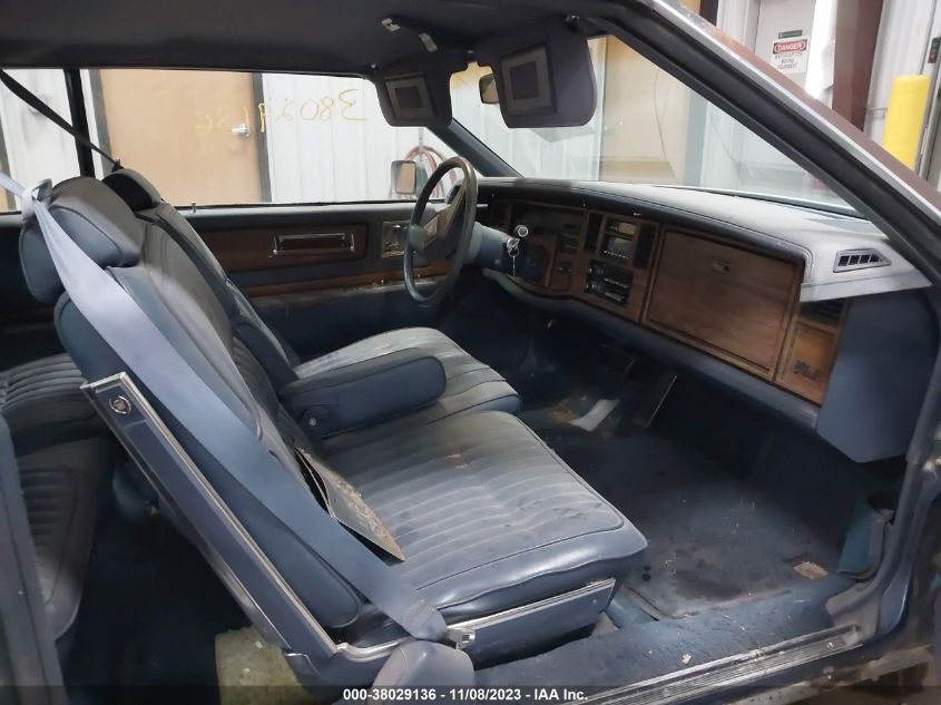 1G6AL578XEE652206 1984 Cadillac Eldorado