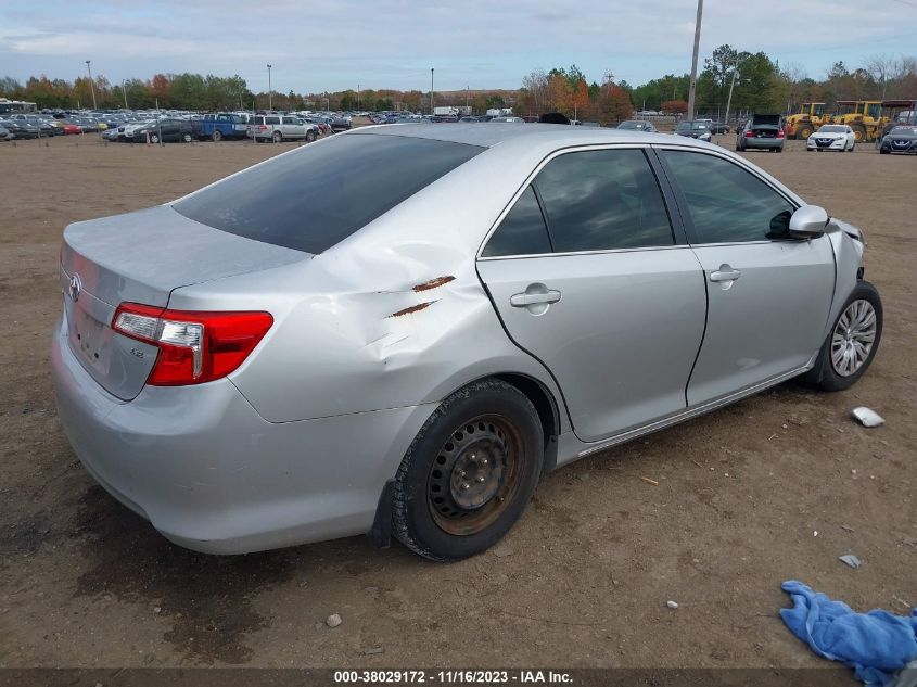 2012 Toyota Camry Le VIN: 4T4BF1FK0CR256739 Lot: 38029172