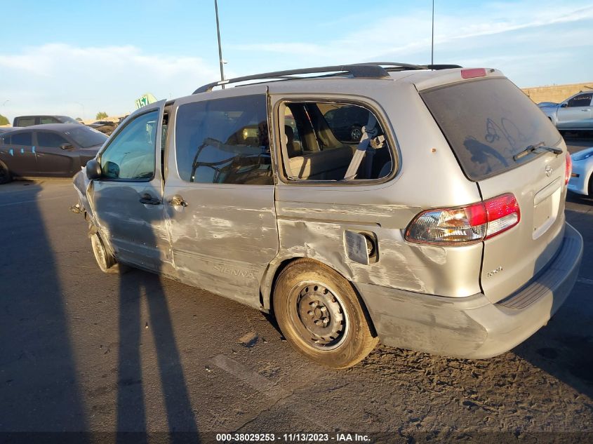 2003 Toyota Sienna Ce VIN: 4T3ZF19C63U519062 Lot: 38029253