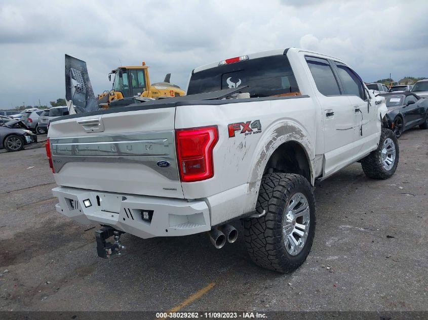 2015 Ford F-150 Platinum VIN: 1FTEW1EF7FFB47932 Lot: 38029262