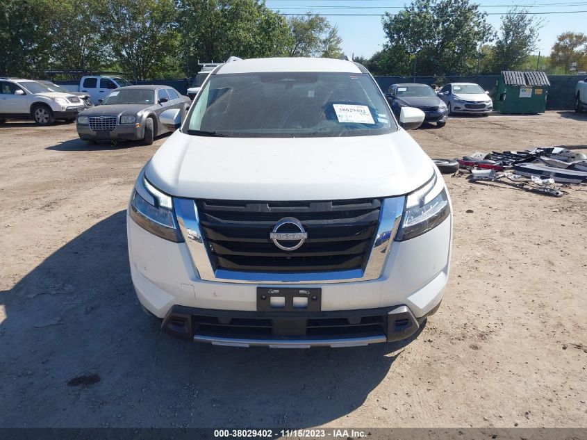 2023 Nissan Pathfinder Sl Fwd VIN: 5N1DR3CA0PC243664 Lot: 38029402