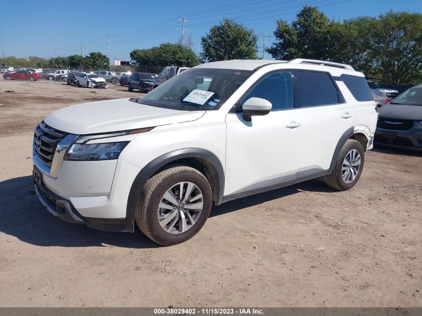 2023 Nissan Pathfinder Sl Fwd VIN: 5N1DR3CA0PC243664 Lot: 38029402