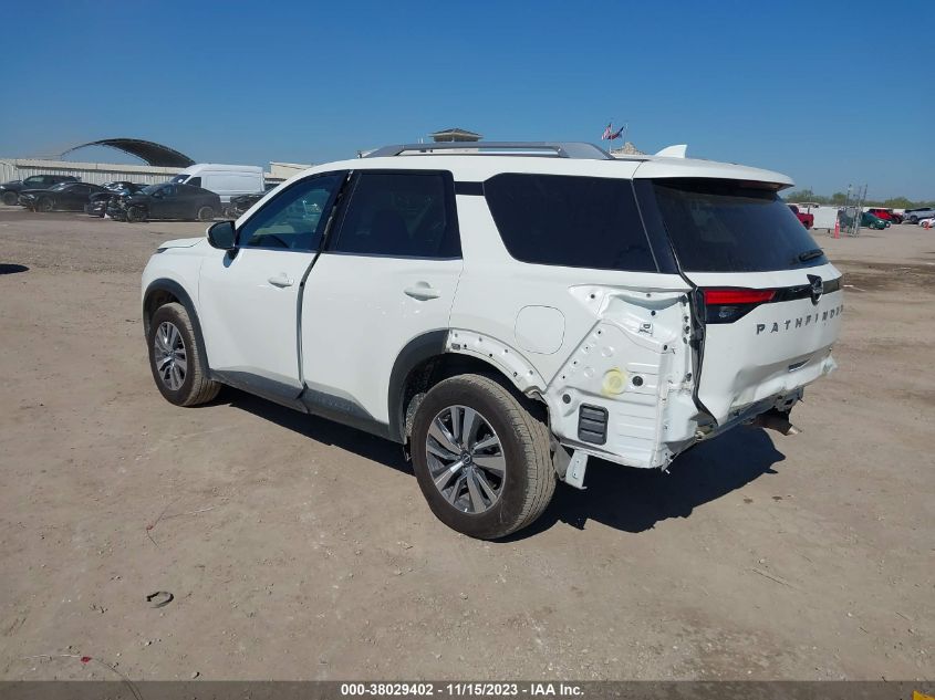 2023 Nissan Pathfinder Sl Fwd VIN: 5N1DR3CA0PC243664 Lot: 38029402