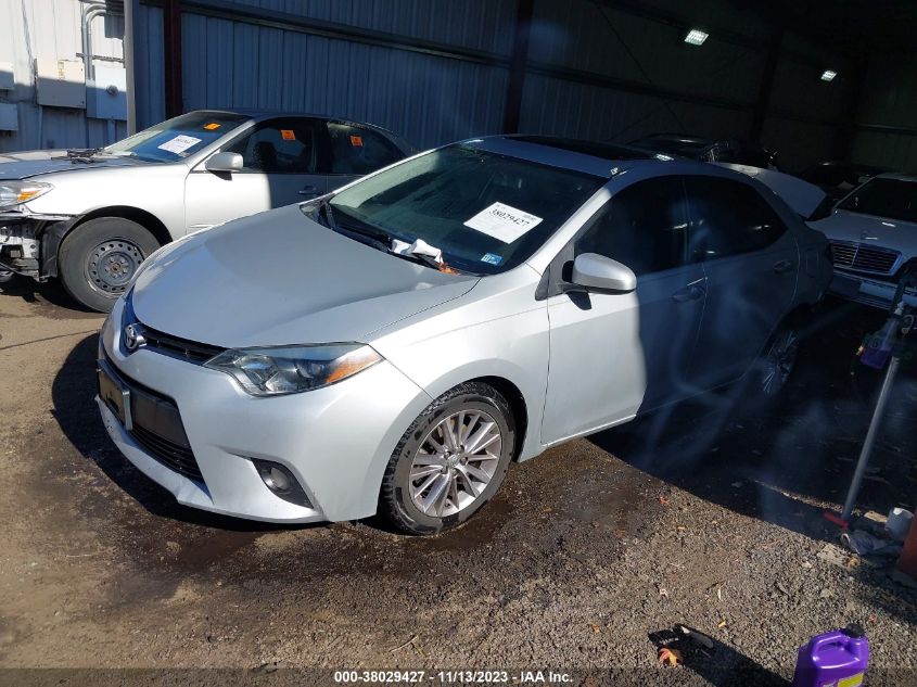 2015 Toyota Corolla Le Plus VIN: 2T1BURHE3FC264376 Lot: 38029427