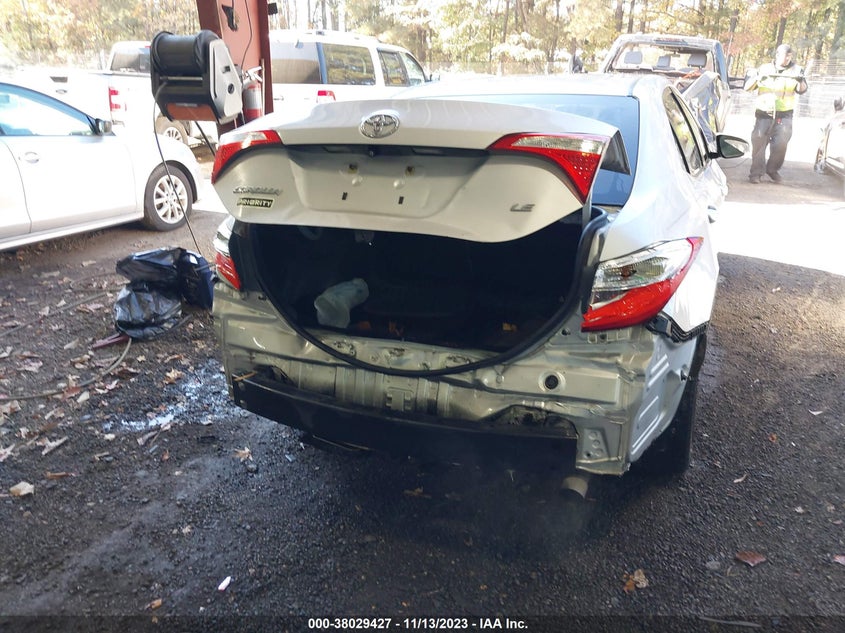 2015 Toyota Corolla Le Plus VIN: 2T1BURHE3FC264376 Lot: 38029427