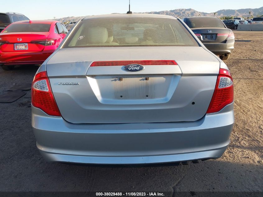 3FAHP0GA2BR261376 2011 Ford Fusion S