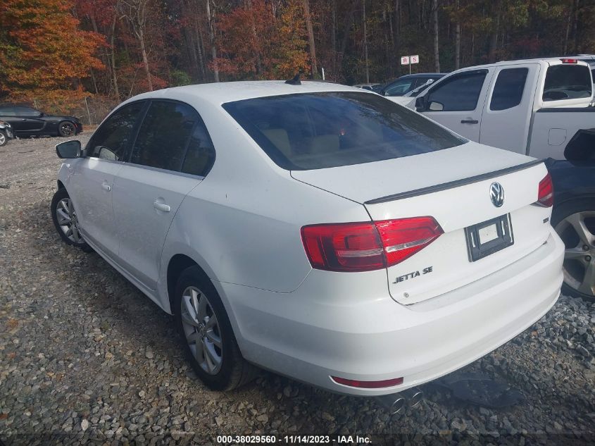 2015 Volkswagen Jetta 2.0L Tdi Se VIN: 3VWLA7AJ1FM296109 Lot: 38029560