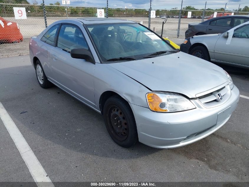 2001 Honda Civic Ex VIN: 1HGEM22971L088578 Lot: 38029690