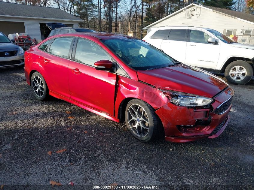 2016 Ford Focus Se VIN: 1FADP3F23GL296976 Lot: 38029733