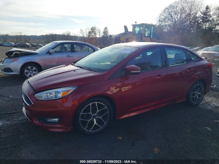 2016 Ford Focus Se VIN: 1FADP3F23GL296976 Lot: 38029733