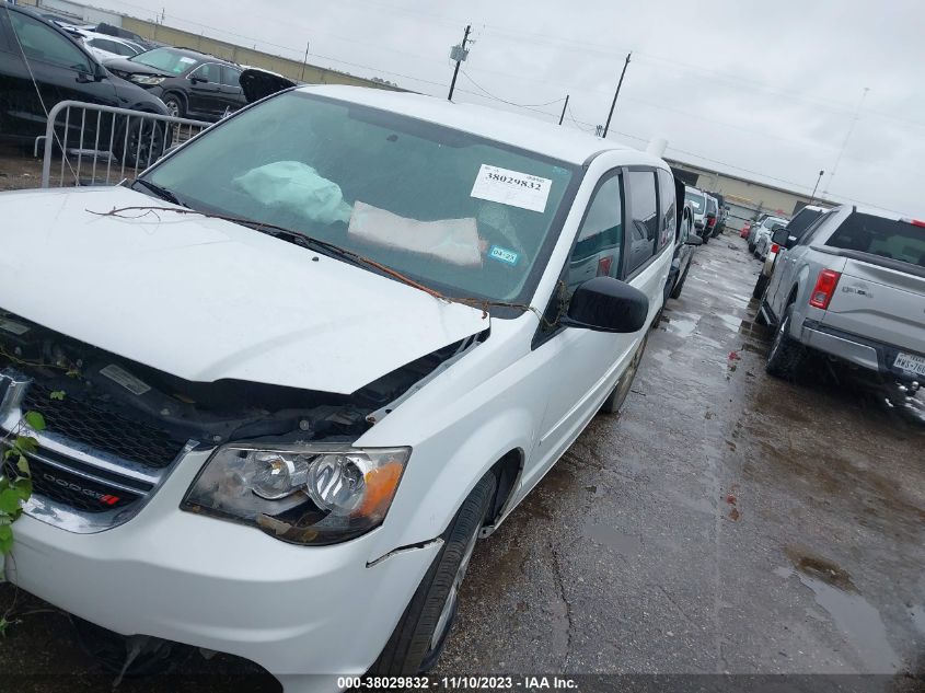 2016 Dodge Grand Caravan Se VIN: 2C4RDGBG1GR387379 Lot: 38029832