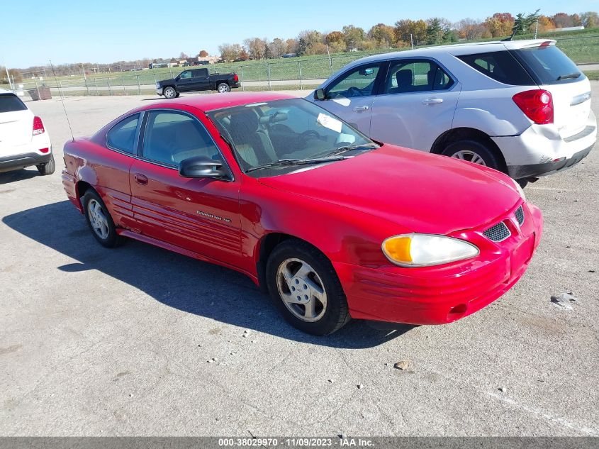 1999 Pontiac Grand Am Se1 VIN: 1G2NE12T0XM907939 Lot: 38029970