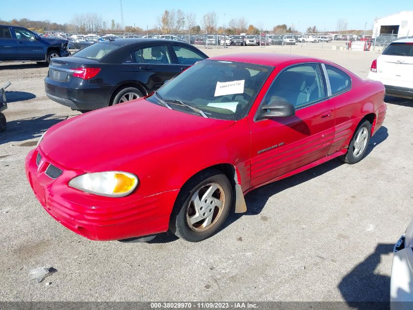 1999 Pontiac Grand Am Se1 VIN: 1G2NE12T0XM907939 Lot: 38029970