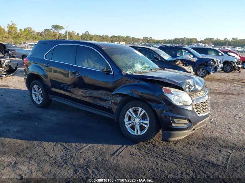 2017 Chevrolet Equinox Ls VIN: 2GNALBEK2H1578061 Lot: 38030150