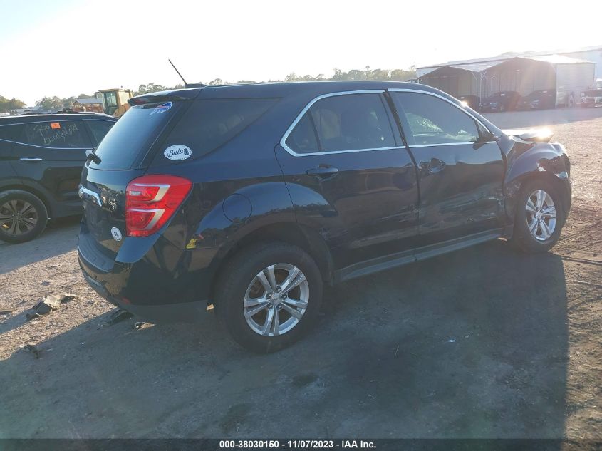 2017 Chevrolet Equinox Ls VIN: 2GNALBEK2H1578061 Lot: 38030150