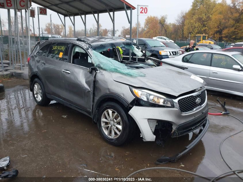 2016 Kia Sorento 2.4L Lx VIN: 5XYPGDA38GG056444 Lot: 38030241