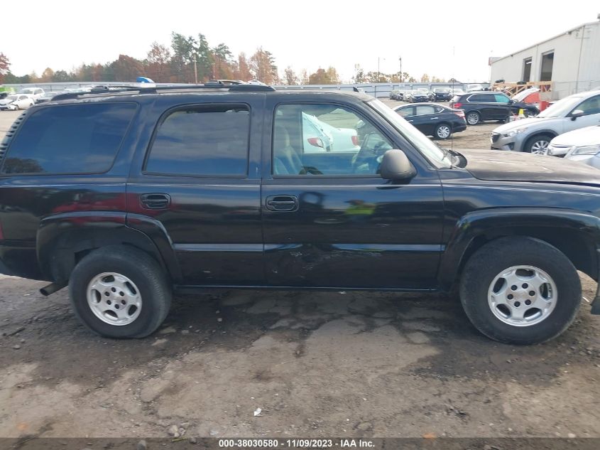 2006 Chevrolet Tahoe Ls VIN: 1GNEC13V96J116687 Lot: 38030580