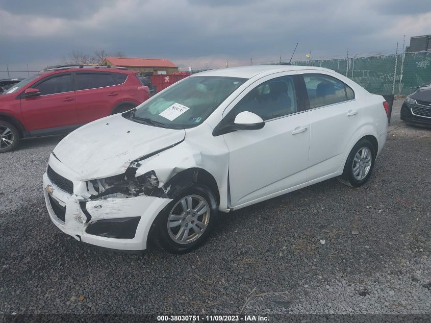 2016 Chevrolet Sonic Lt Auto VIN: 1G1JC5SH4G4185919 Lot: 38030751