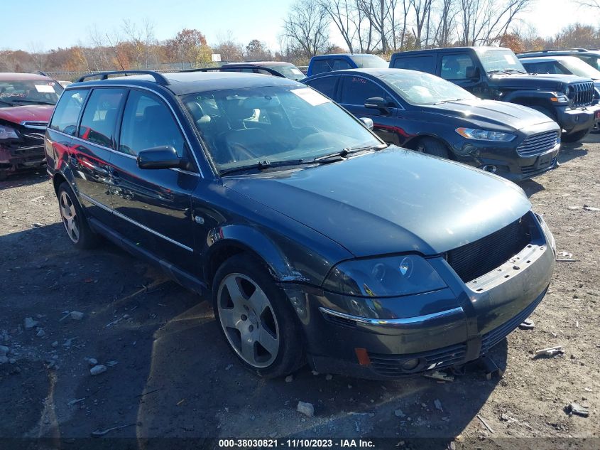 2003 Volkswagen Passat Glx VIN: WVWYH63B23E408437 Lot: 38030821