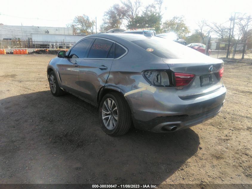 VIN 5UXKU2C54H0N84591 2017 BMW X6, Xdrive35I no.6