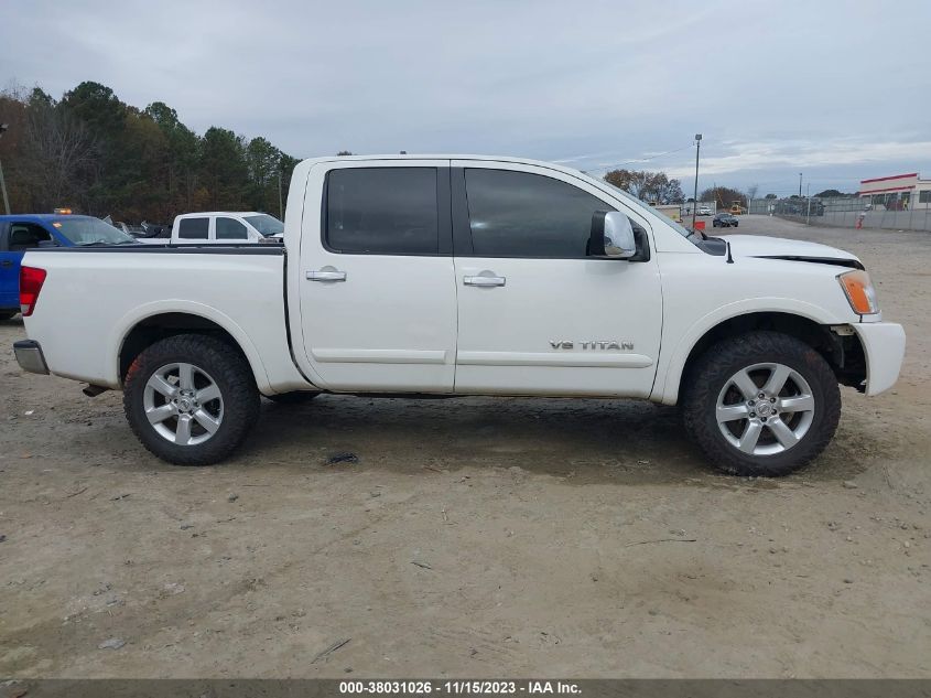 2010 Nissan Titan Le VIN: 1N6AA0EC5AN305855 Lot: 38031026