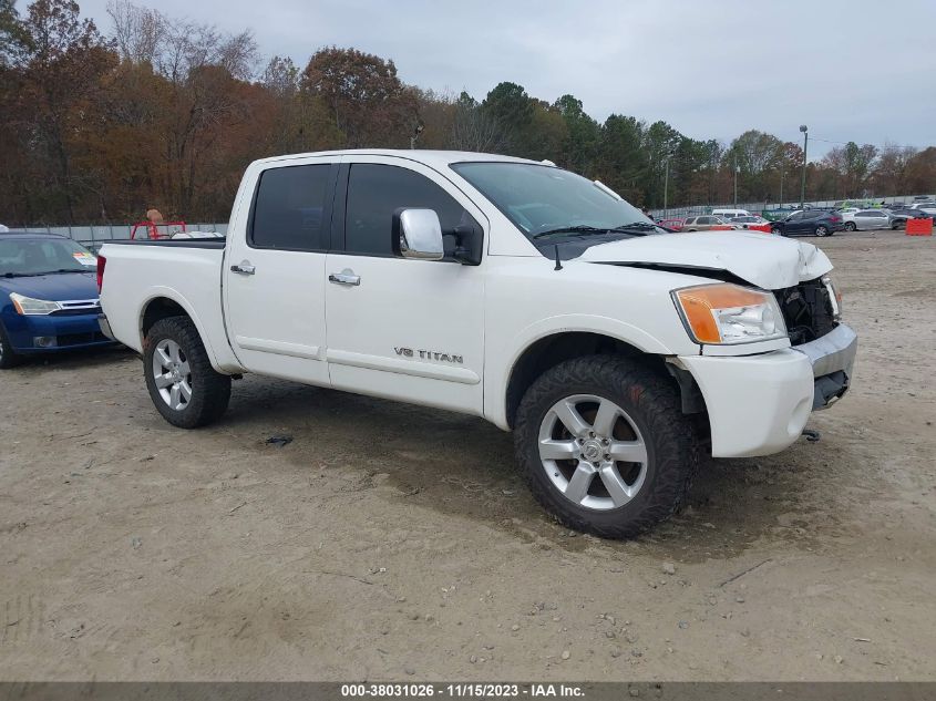 2010 Nissan Titan Le VIN: 1N6AA0EC5AN305855 Lot: 38031026