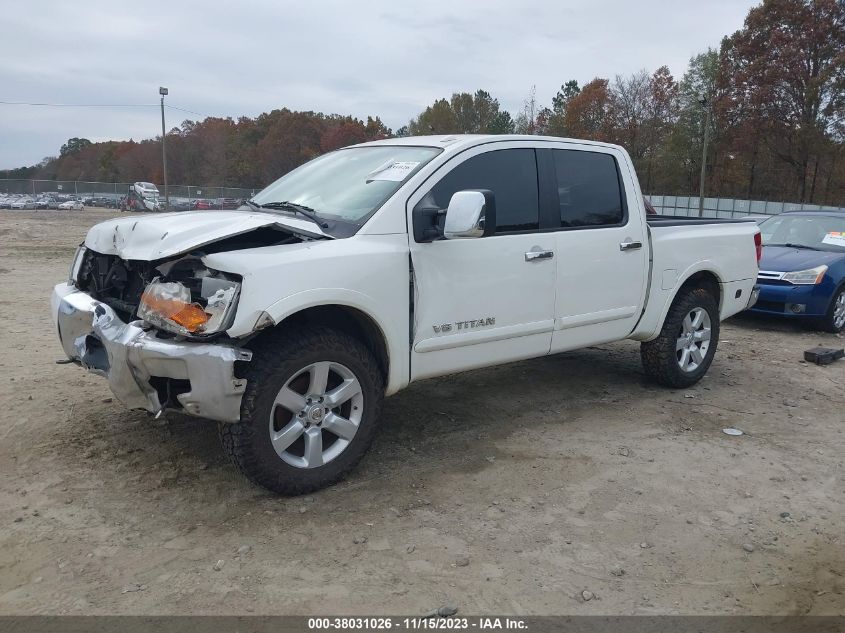 2010 Nissan Titan Le VIN: 1N6AA0EC5AN305855 Lot: 38031026