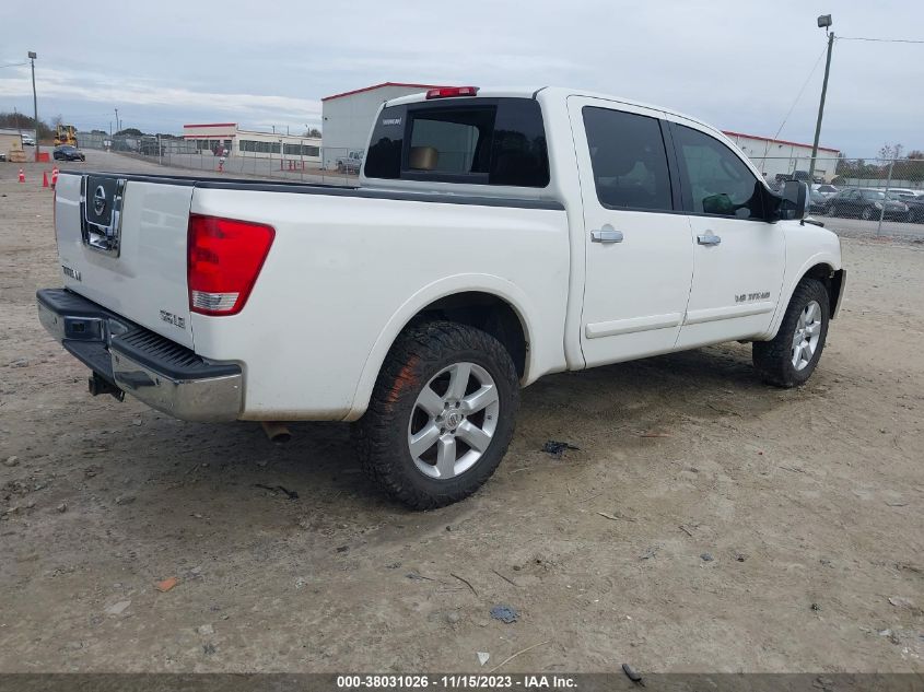 2010 Nissan Titan Le VIN: 1N6AA0EC5AN305855 Lot: 38031026