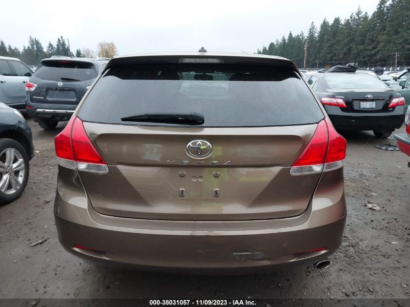 2010 Toyota Venza VIN: 4T3ZA3BB6AU036020 Lot: 38031057