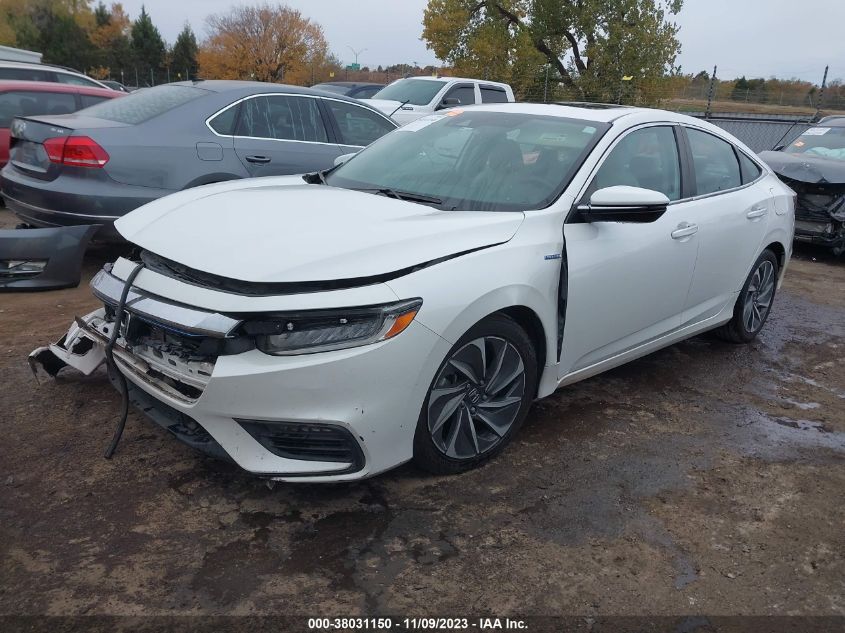 2019 Honda Insight Touring VIN: 19XZE4F96KE033696 Lot: 38031150