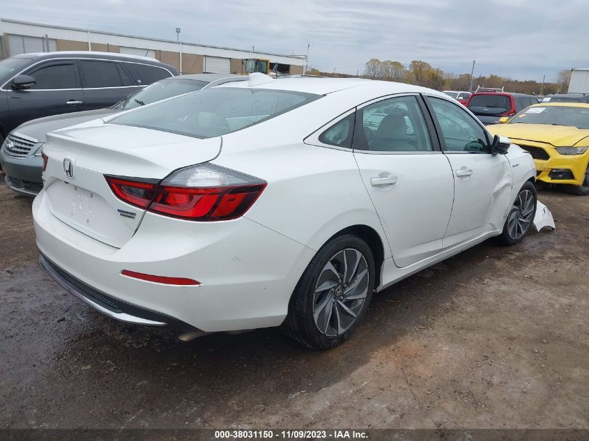 2019 Honda Insight Touring VIN: 19XZE4F96KE033696 Lot: 38031150